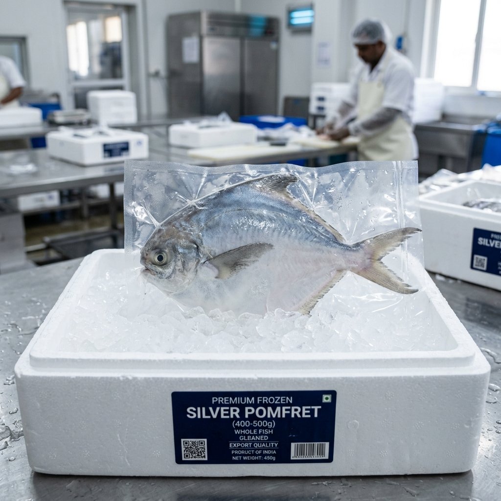 Frozen Pomfret
